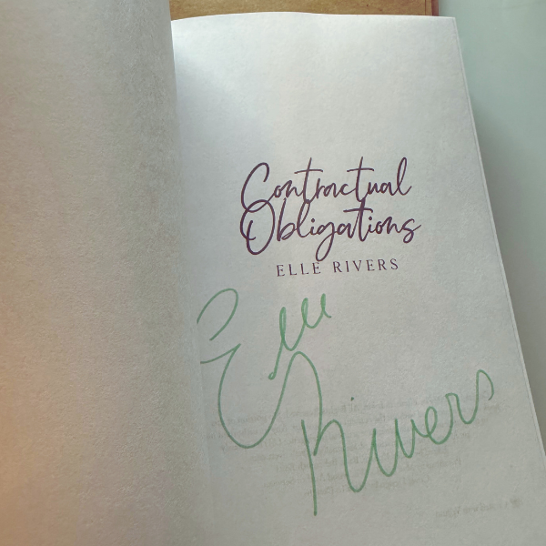 Contractual Obligations Signed New Edition
