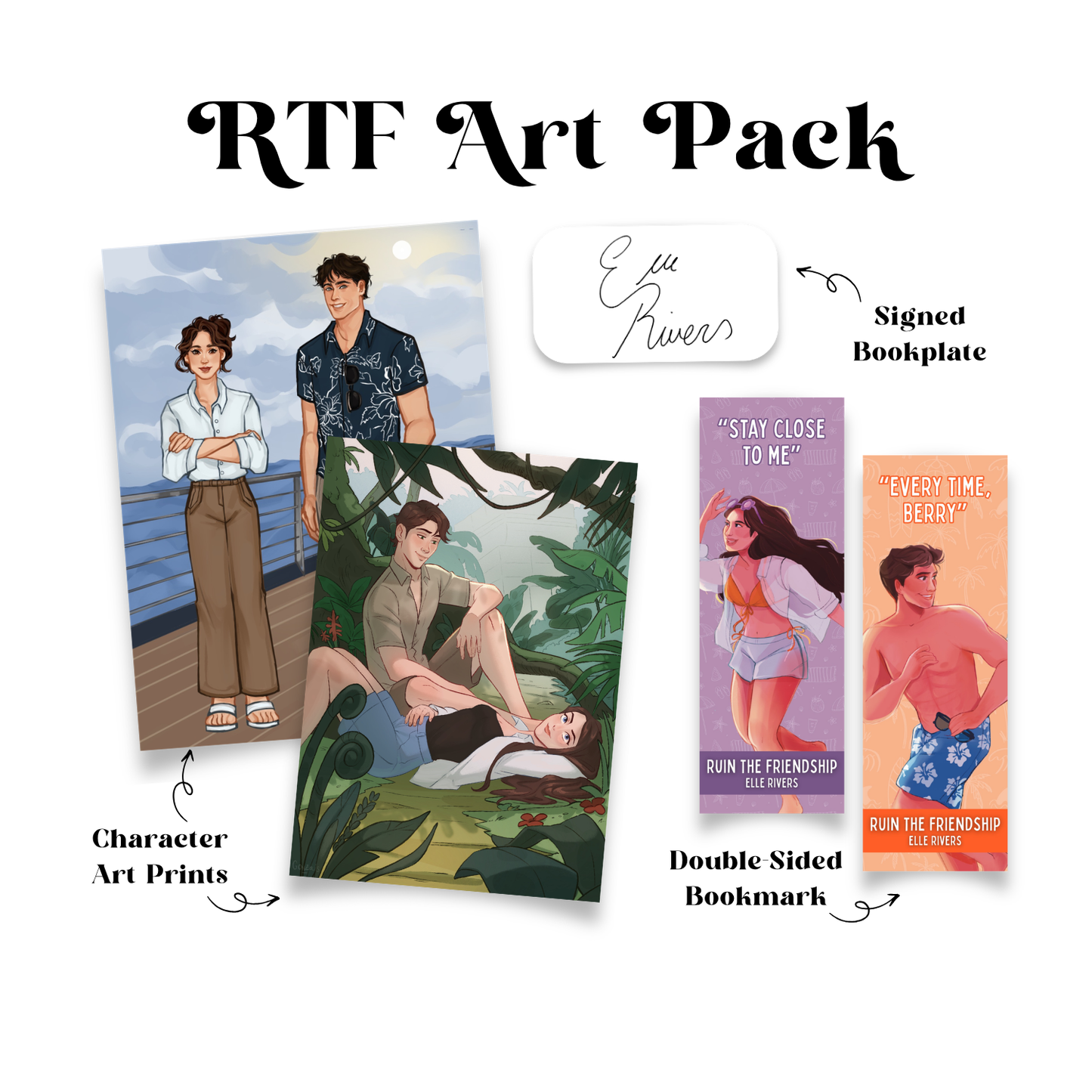 Ruin the Friendship Art Pack