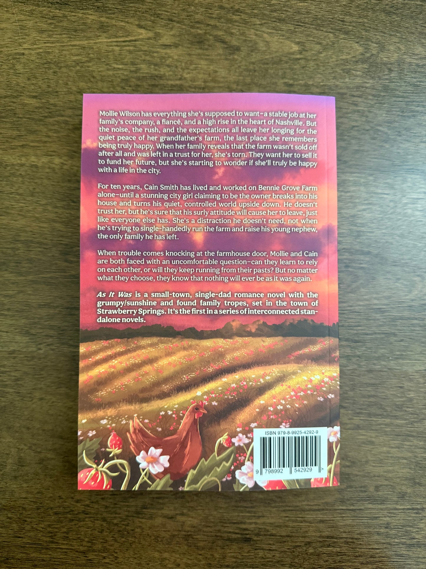 As It Was Signed Paperback with Town Map and Art Print