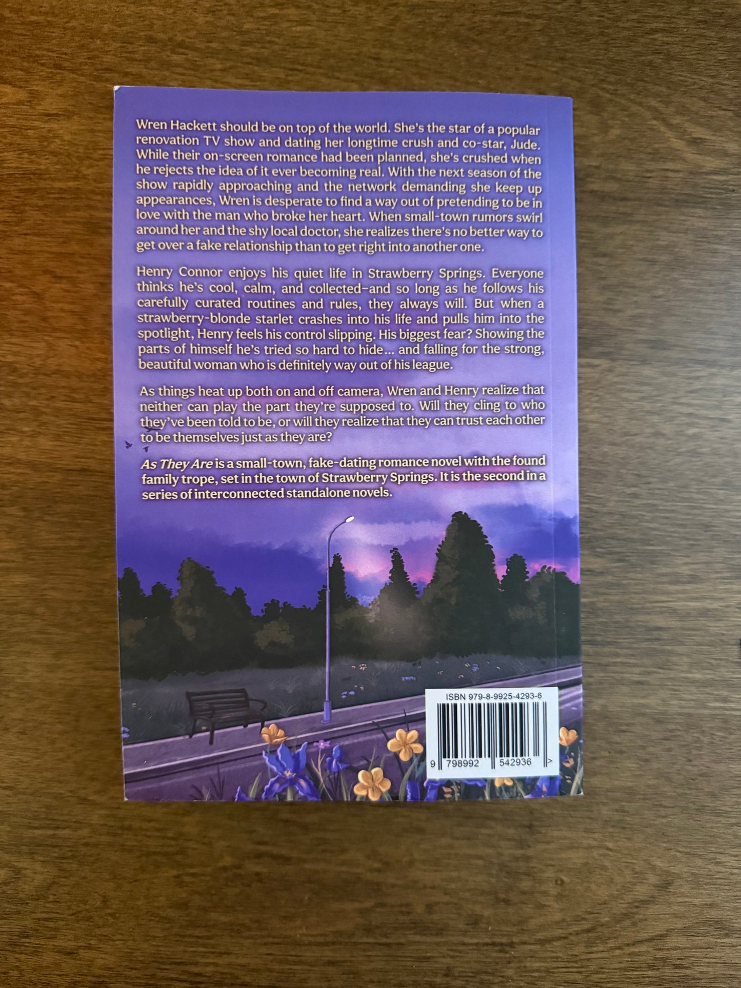 As They Are Signed Paperback with Town Square Map and Art Print