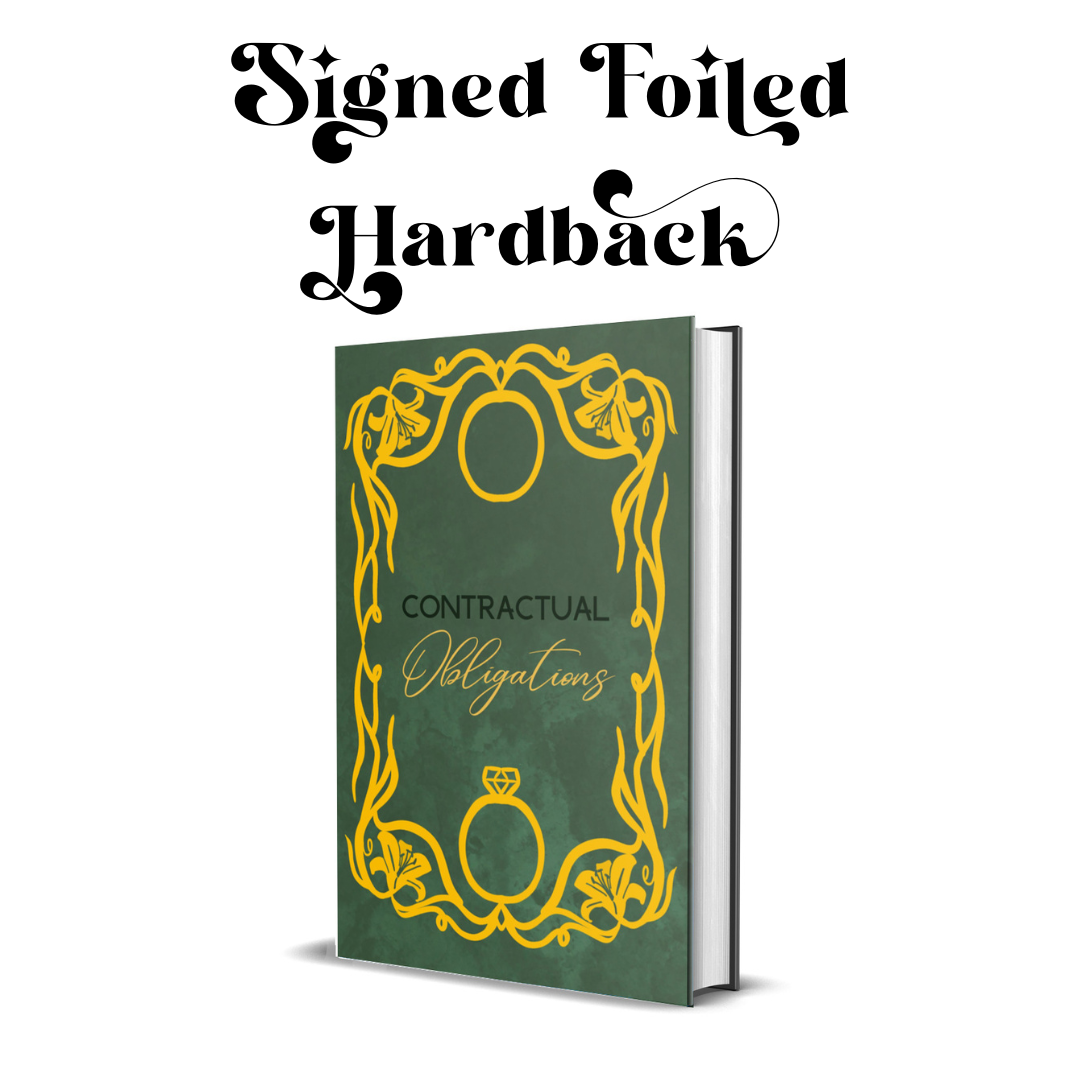 Contractual Obligations Foiled Hardback with Sebastian's POV Bonus Epilogue!