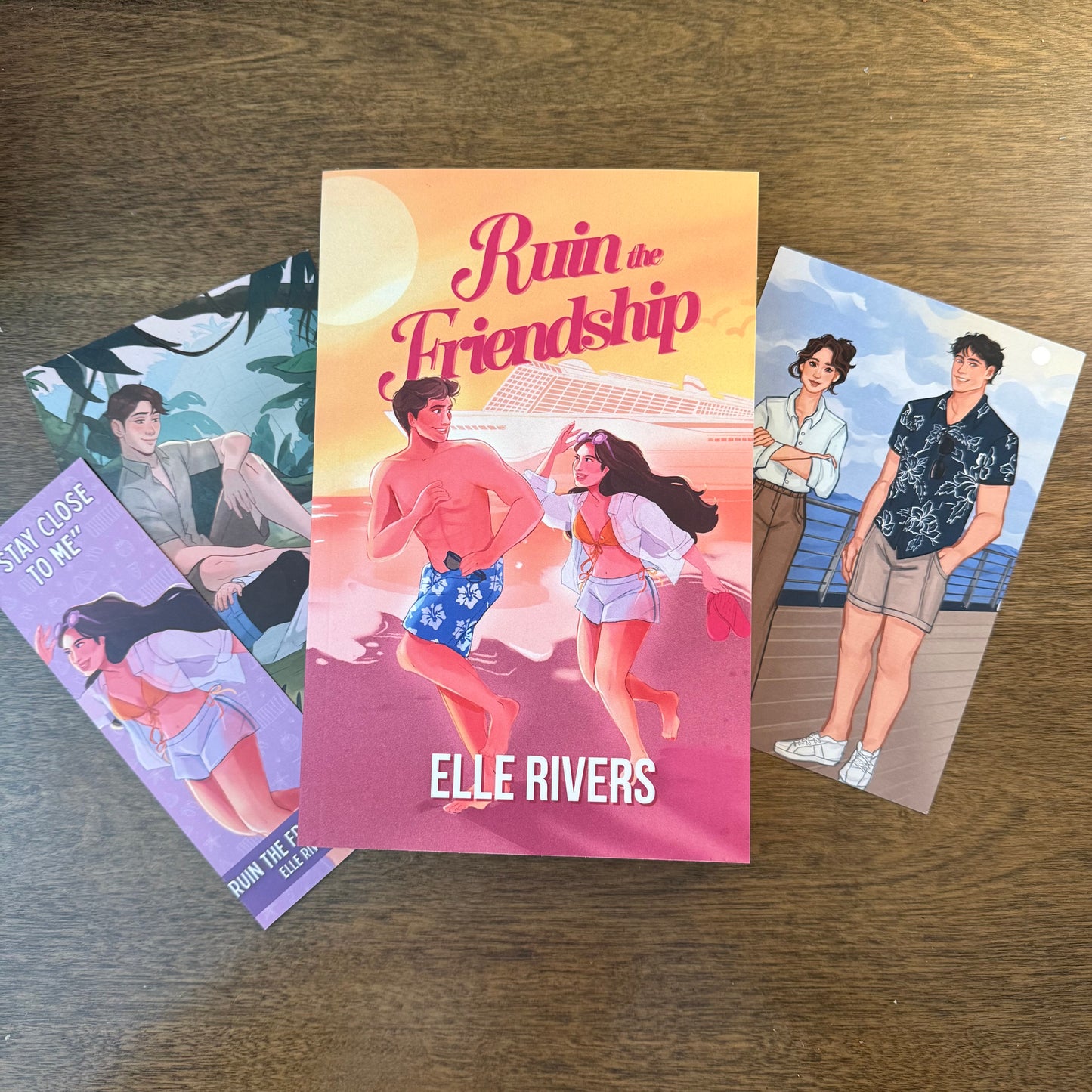 Ruin the Friendship Signed Paperback with Art Pack