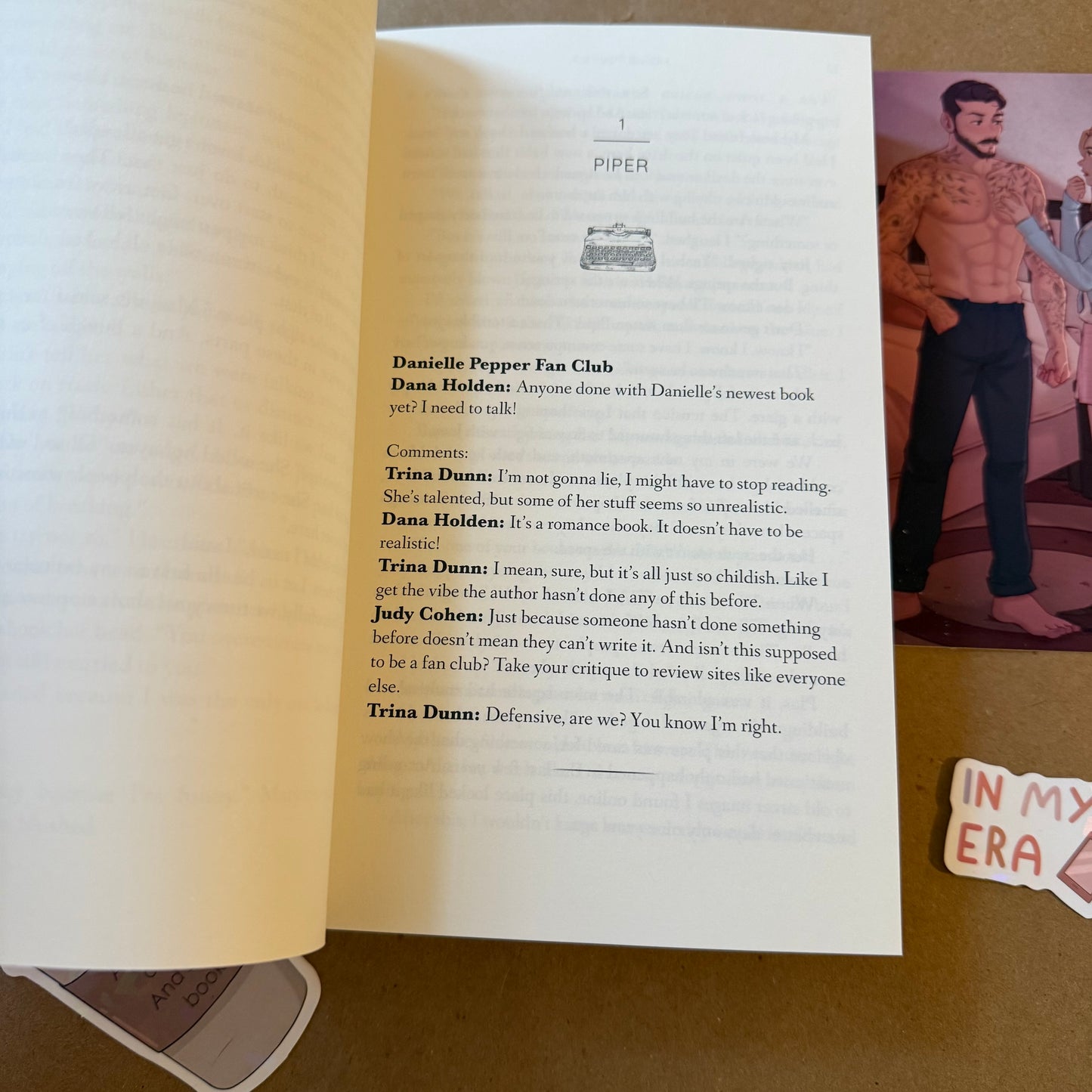 As We Touch Signed Paperback with Art Pack