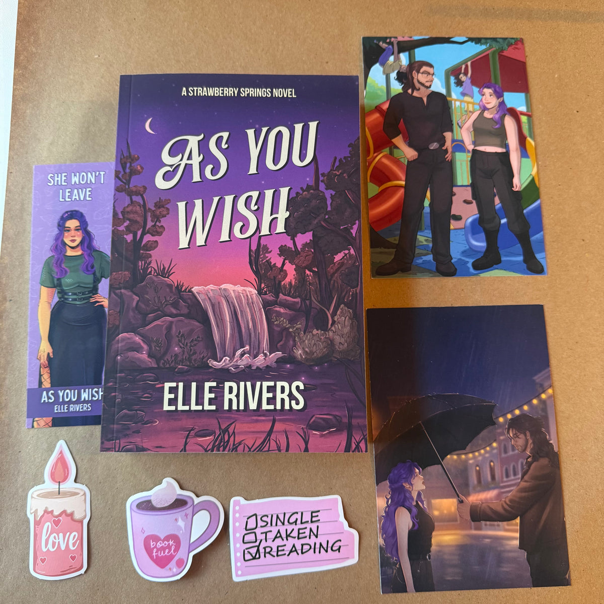 As You Wish Signed Paperback with Art Pack