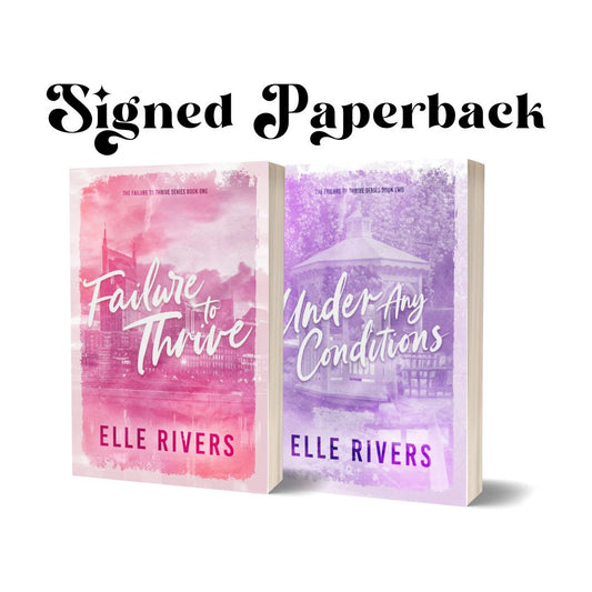 Failure to Thrive Signed Paperback Set
