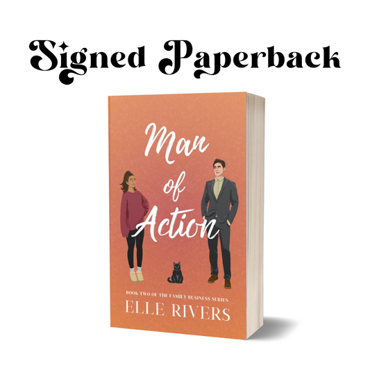 Man of Action Signed Paperback